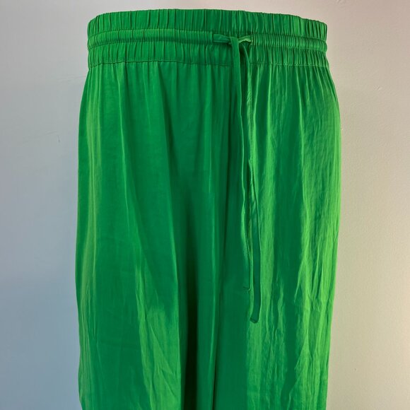 Rachel Roy Women's Green Lightweight Wide Leg Pant - Size 3X - NWT - Picture 2 of 5